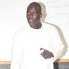 Mamadou Diatte defending his thesis